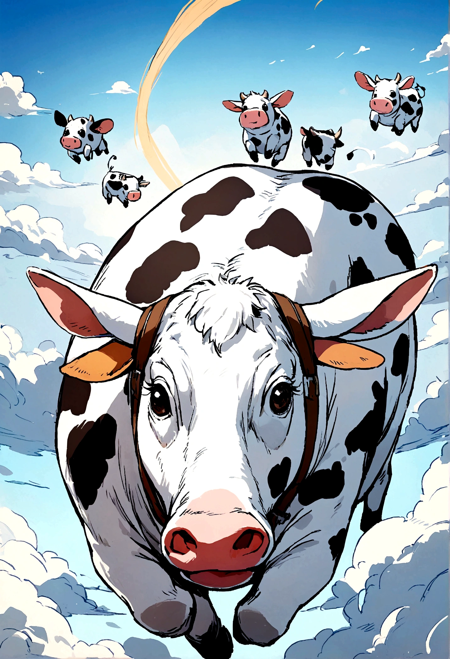 flying cows