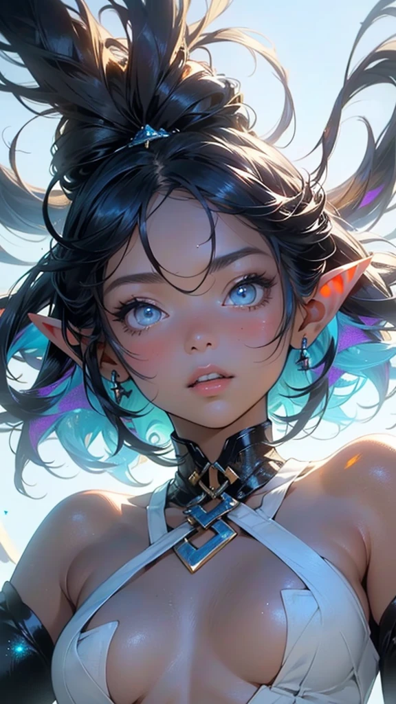 (((nsfw))), cute elf ,girl, 1girl,(((little ,tiny little body,small))),((())),((anime elf  with extremely cute and beautiful braided hair)),(((elf, elf ears))),(((orgasm face))), sweating, 

(((flat chest))), ((nipples out)), (detailed nipples), (((grabbing breast))), (((detailed pussy))), ((((black hair:1.35, ((straight hair)), short bob hair, blue colored inner hair,ear breathing)))),(((blue_eyes:1.3))),intricate eyes,beautiful detailed eyes,symmetrical eyes,big eyes:1.5,(((lustrous skin:1.5,bright skin: 1.5,skin tanned,shiny skin,very shiny skin,shiny body,plastic glitter skin,exaggerated shiny skin,illuminated skin))),(,detailed body,detailed arms,(detailed face)),

cute,slutty,erotic,daring,nsfw,

((nude)), naked, 

(dynamic pose:1.0),embarrassed,(centered,scale to fit dimensions,Rule of thirds),

(Glossy winter ornaments),highres,sharp focus,(ultra detailed,extremely detailed),(photorealistic artwork:1.37),(extremely detailed CG unity 8k wallpaper),(((vibrant colors,vibrant theme))),(intricate),(masterpiece),(best quality), full body, from below