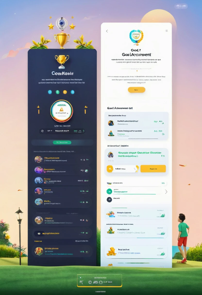 image showing the achievement of some goal