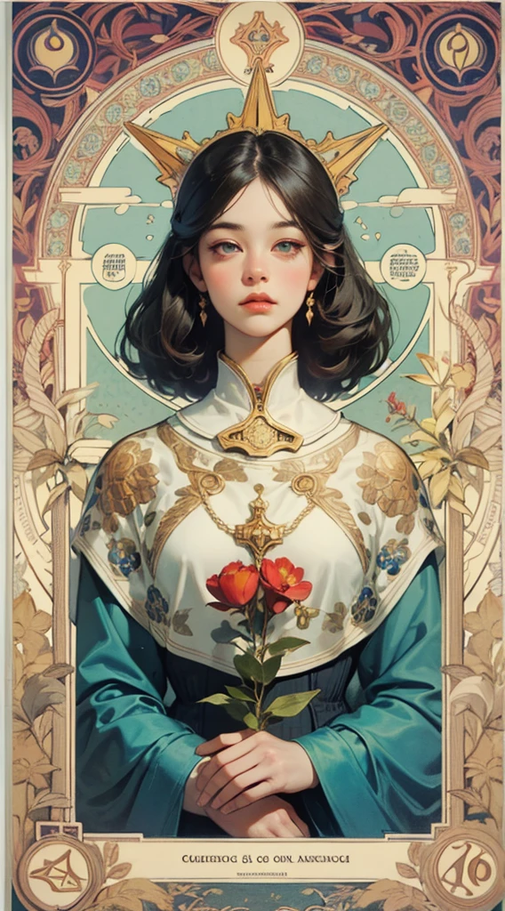 Artwork, Better Quality, woman, Tarot, Baldo, Court Jester, Symbolism, Visual art, Occultism, universal, Vision Casting, philosophy, Iconography, Numerology, Popularity, art, Alphonse Mucha