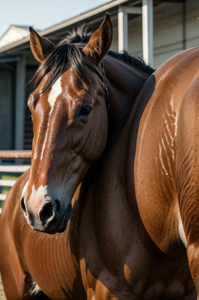 High resolution image of quarter horse 