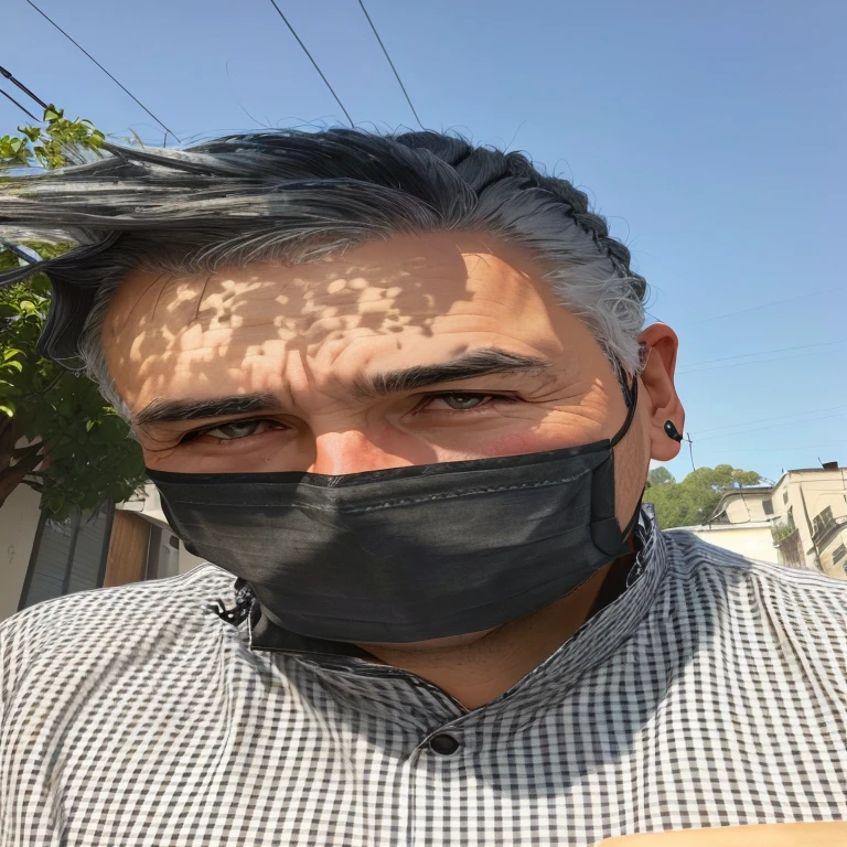 Grey hair