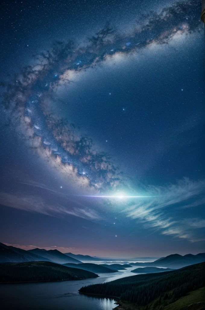 The mystical brilliance of ethereal luminosity