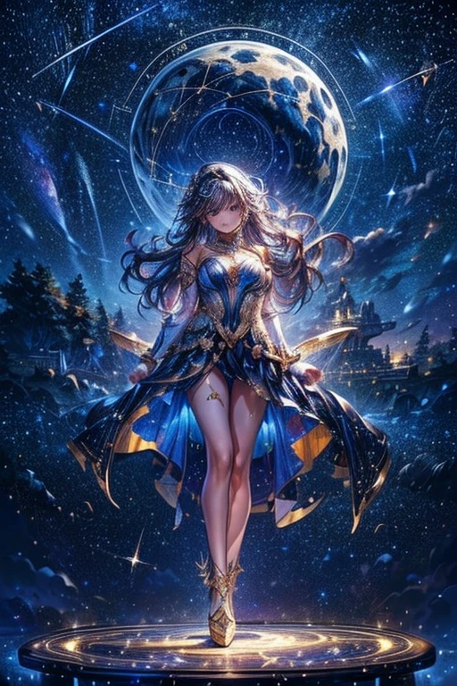 A girl in space floats among the boundless spaces, bordered by the glow of stars. Her hair dances in zero gravity, like soft horizons. The greatness of the cosmos is reflected in the eyes, and a smile lights up the surrounding space. She explores the unknown, learns new things and feels incredible freedom, that gives her every moment of being in this incredible place. Your heart beats in time with the pulsating energy of the universe, and the soul is filled with the desire to know and understand everything, that surrounds her.
