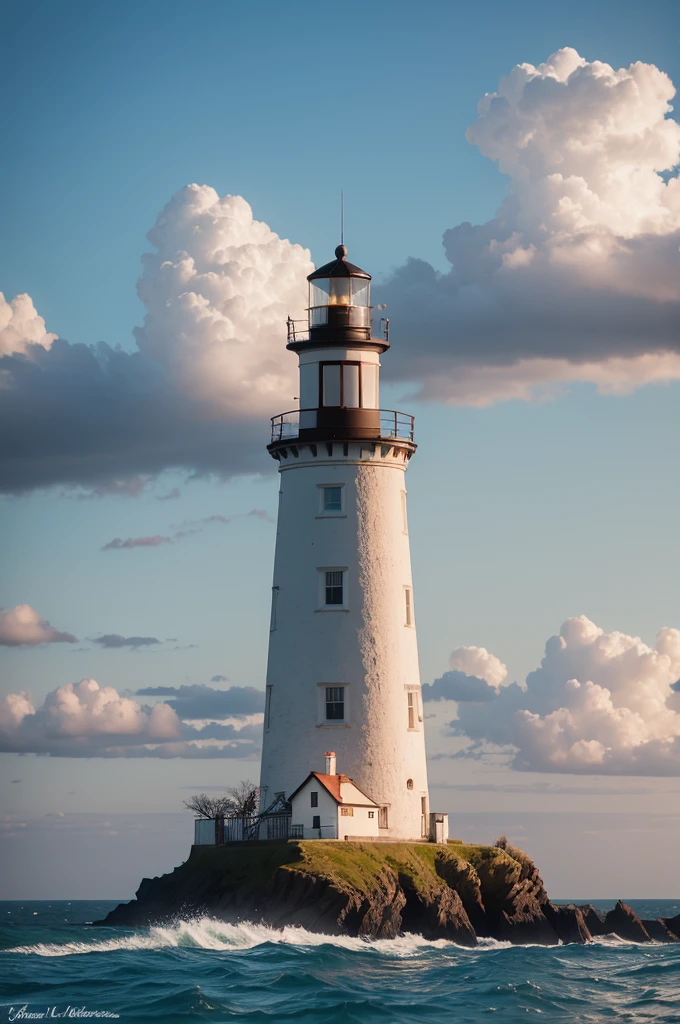 A lighthouse keeper