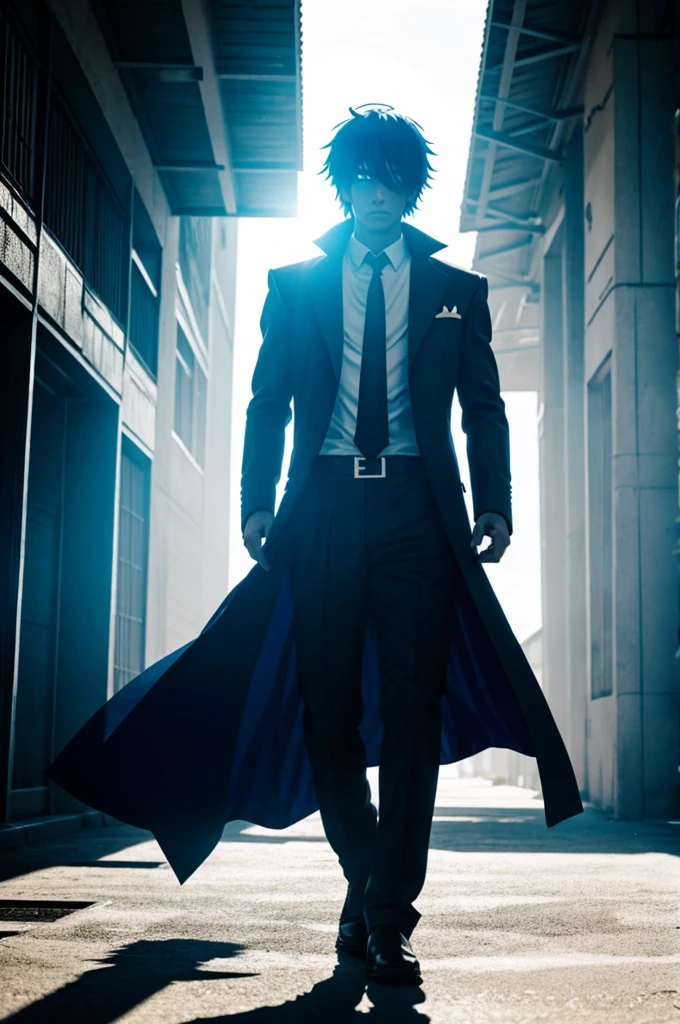 Ace an anime character controlling shadows