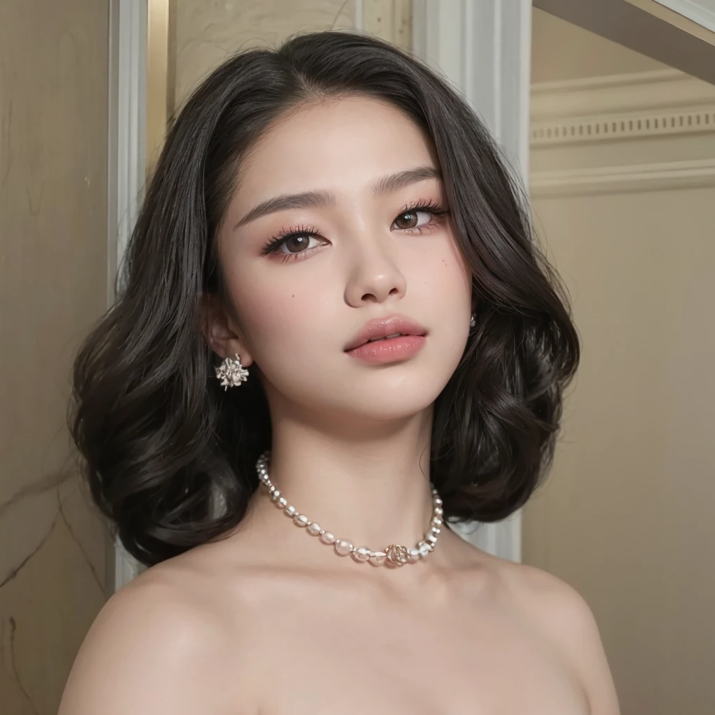 jennie pink black, Portrait of Jennie from Blackpink, Beautiful young Korean woman, leaked image, Kim Jennie the Blackpink