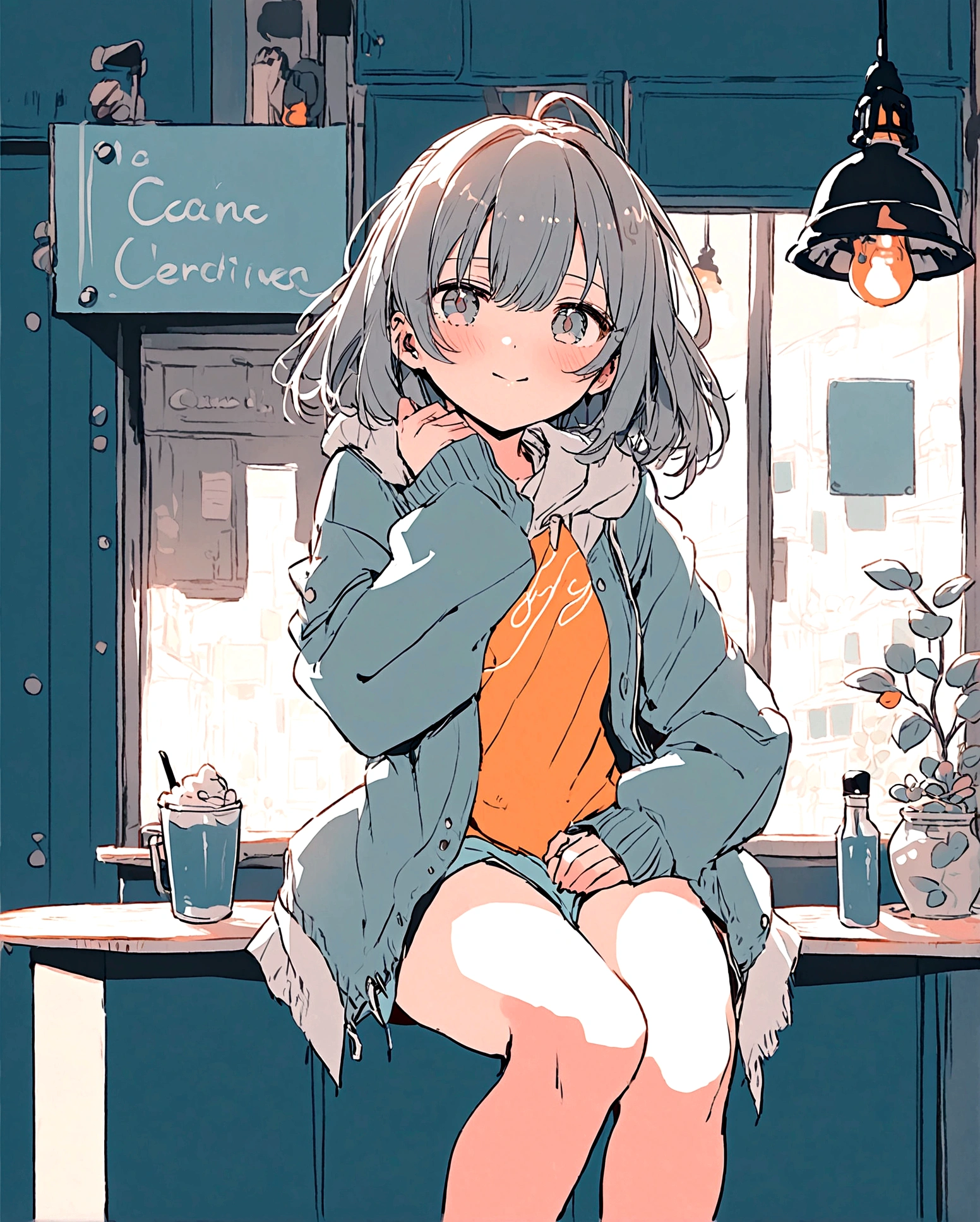 wallpaper,Off-shoulder casual wear,bangs,Bangs,The background is in the room, Straight Hair,Long hair,best quality, Very detailed, masterpiece, Extremely detailed, illustration, Sky,Foot Focus, barefoot,Stinky feet,Steam around feet,脚底Sweating很多,Sweating,Black eyes,black hair,Red round glasses frame,Two feet,Each foot can only have five toes,Good feet,Nice looking feet,delicate foot,There is a pair of slippers on the ground on the right side of the screen,Steam around shoes,Height 2 meters,个子Very high,Very high,Be around 30 years old,Mature,Smirk,