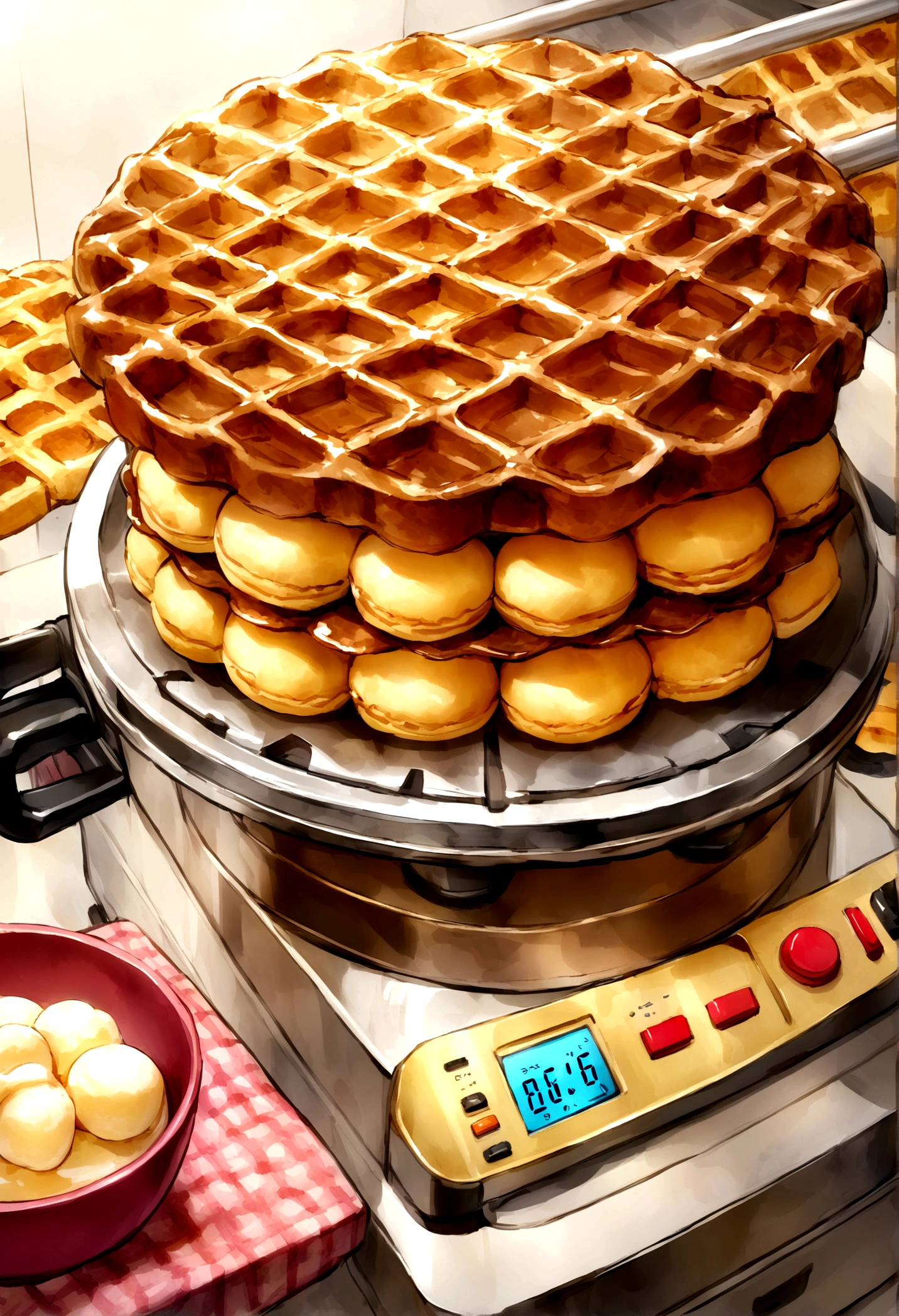a 50 year old Chubby confectioner working in a pastry shop, Ultra-realistic 8K CG,Perfect Face,Perfect perfection,Full Body Lesbian,Huge ,Huge breasts,Saggy breasts,(White Curly Hair), Bob Haircut, (((On his head is a mustard yellow chef's hat))), Chubby, Being fat and lewd, Big and fat belly, Lower your chest,Breast swelling,Crispy breasts,Breastfeeding中の乳房,Breastfeeding,Dark Skin,Massage the breasts,Saggy breasts, (Bare Chest), , Spread your legs, Genitals in full view, (((((With a mustard yellow apron wrapped around her legs、Expose the genitals))), ((Saggy breasts spilling out from the apron))), A French pastry shop filled with delicious croissants and sweets, addition_detailed:1, goofy expression, (A rolling pin is inserted into her genitals under her apron))))), Nostalgic colors, (From below:1), addition_detailed:1((With clothes on:1.5))((Clothes are not taken off:1.5)),(((A very very embarrassed face:1.4)),(Too embarrassed to close my eyes),((You can almost see the anus:1.2))、((Very big boobs))、Depth of written boundary, (From belowの眺め:1.2),((Panty Shot))、((Camel Toe))、((From below:1.1))、((Leg spread:1.3))、((Huge breasts:1.2))、((Huge hips:1.3))、((Leg spread:1.3)),(((squat)))、(((Spread your legs)))、See-through panties、(((Transparent panties)))、((Panty Shot))、(Crotch close up)、((Lift up your skirt yourself))((Masturbation with a dildo))
