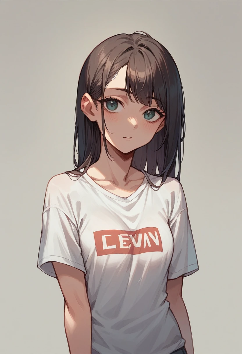 low shoulder, t-shirt