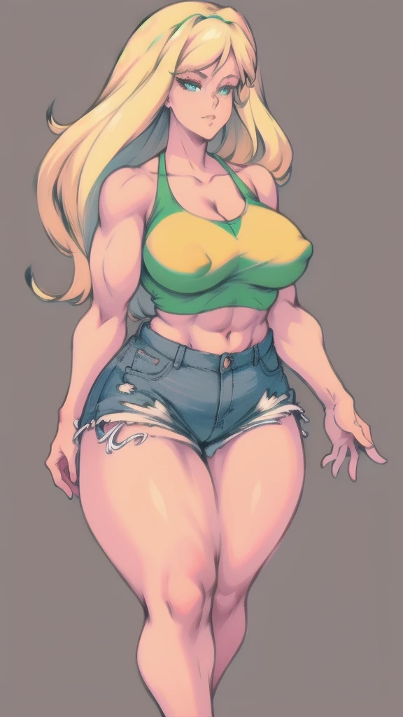 full body in image, full woman, (feet on image), simple hair, female body, all stars Sneakers,, white mini shorts jeans, shorts jeans, denim shorts, curvy body, large hips, beautiful woman, thicc body, big thighs, voluptuous body, full thick body, dinamic pose, curve body. detalied pose, body, simple background, expressive face, focus on face, line art, sketch