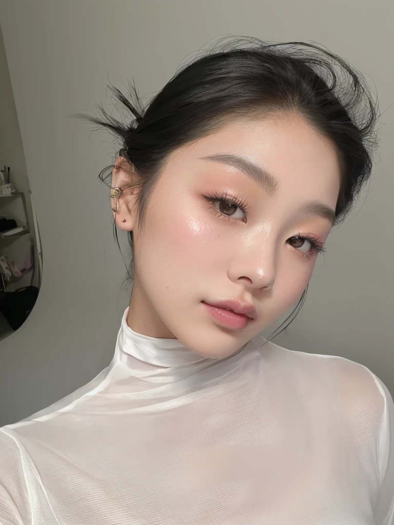 jennie pink black, Portrait of Jennie from Blackpink, Beautiful young Korean woman, leaked image, Kim Jennie the Blackpink
