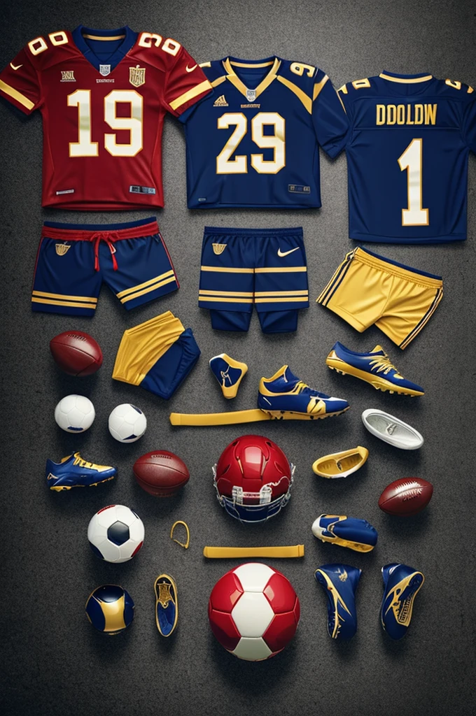 make a baskteball uniform desing mock up, light blue, red and white. with the word Titans in the chest. The team logo is a Spartan helmet. provide the jersey and shorts. Make tge desing look very modern and intricate