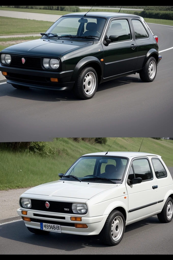 A photo of a customized Fiat Uno