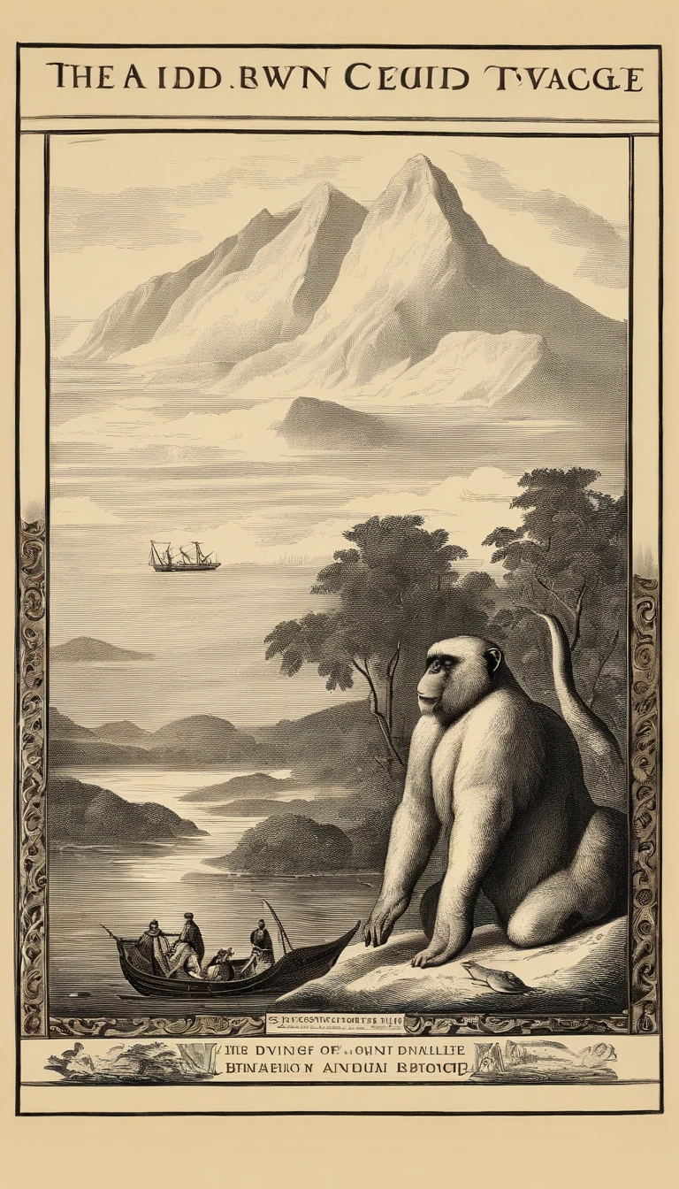 He had the opportunity to embark on a voyage around the world aboard the HMS Beagle. during this trip, which lasted 5 years, Darwin was able to observe and study a great variety of animal and plant species in different parts of the world..
It was during this trip that Darwin began to question the traditional idea that species were fixed and immutable., as proposed by the theory of divine creation. instead, began to develop the idea that species could change and evolve over time.
Back in England, Darwin spent more than 20 years gathering evidence and refining his theory of evolution by natural selection.. Finally, in 1859, published his most famous work: "The origin of species", in which he explained in detail his revolutionary theory.
Darwin's theory proposed that species evolve through a process of natural selection., where the fittest individuals survive and reproduce, thus transmitting its characteristics to the following generations. This idea profoundly challenged the religious beliefs of the time and generated a great scientific and social debate..