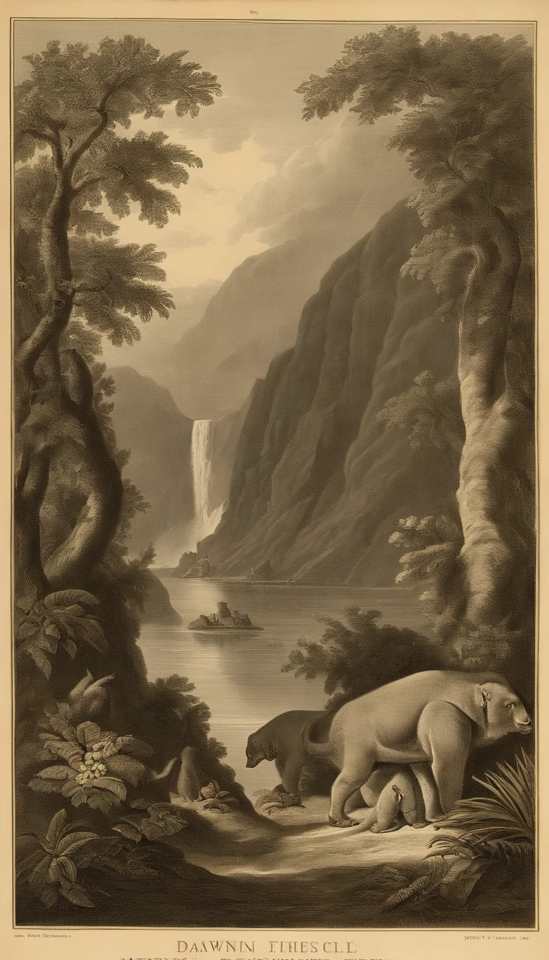 He had the opportunity to embark on a voyage around the world aboard the HMS Beagle. during this trip, which lasted 5 years, Darwin was able to observe and study a great variety of animal and plant species in different parts of the world..
It was during this trip that Darwin began to question the traditional idea that species were fixed and immutable., as proposed by the theory of divine creation. instead, began to develop the idea that species could change and evolve over time.
Back in England, Darwin spent more than 20 years gathering evidence and refining his theory of evolution by natural selection.. Finally, in 1859, published his most famous work: "The origin of species", in which he explained in detail his revolutionary theory.
Darwin's theory proposed that species evolve through a process of natural selection., where the fittest individuals survive and reproduce, thus transmitting its characteristics to the following generations. This idea profoundly challenged the religious beliefs of the time and generated a great scientific and social debate..