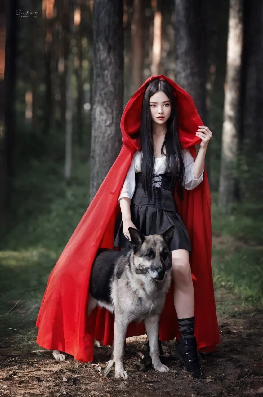 best quality image, Masterpiece level, ultra-high resolution, 真实感, Fantasy Theme, canons, detalhes faciais, A girl, Solteiro, hair bun, fairy tale theme, trunk, Chinese architecture, Flame, Get detailed outdoor lighting and cinema lighting, Increase detailed overall ambient light, Face and Eye Details, improve the 真实感 of body details, clearly express sharp focus, unexpressive, white clothes, wine color hair, glare eyes, simple background.