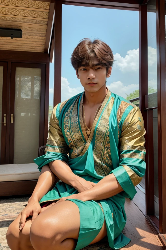 Kim taehyung in Indian dressing