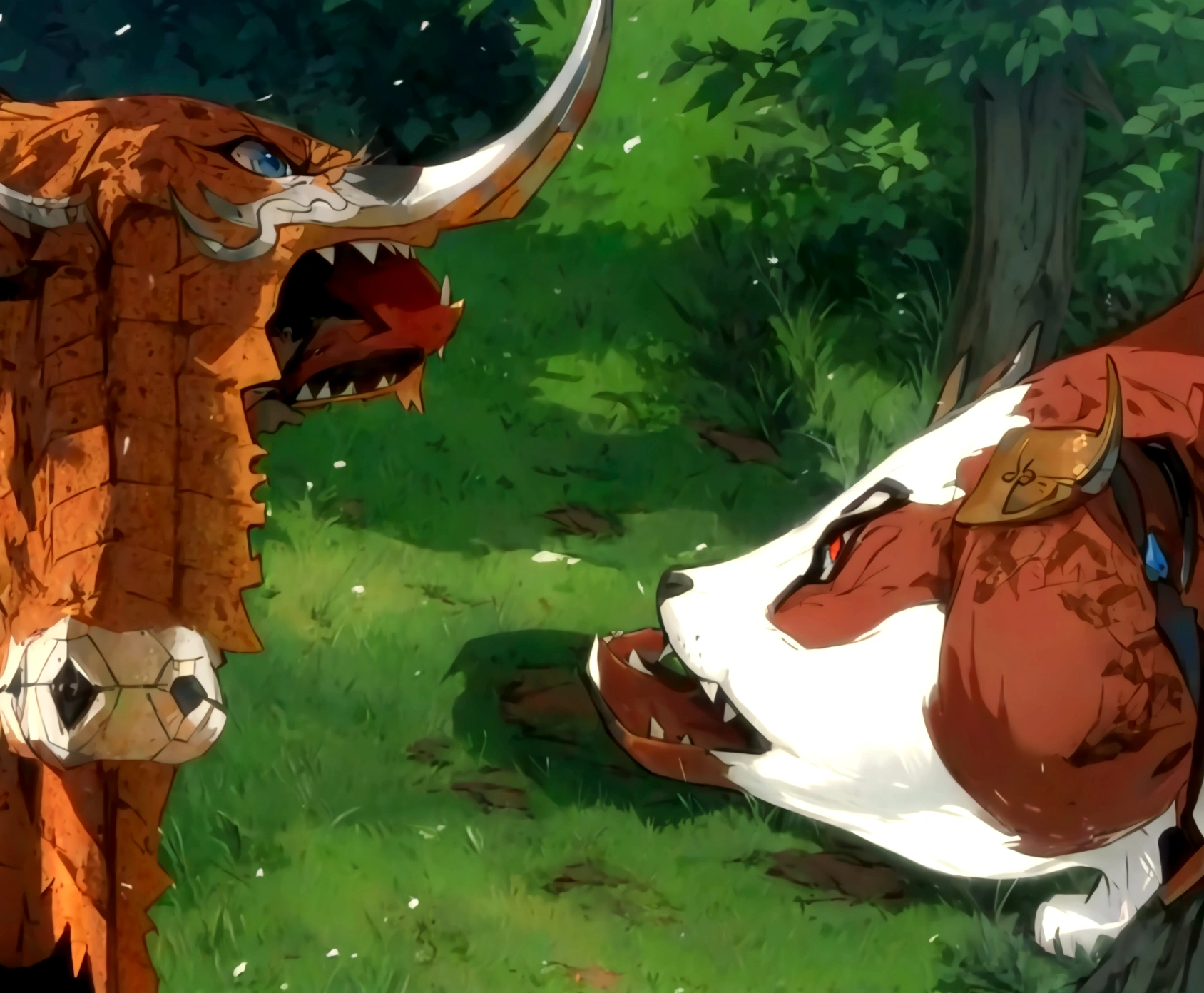battle in anime