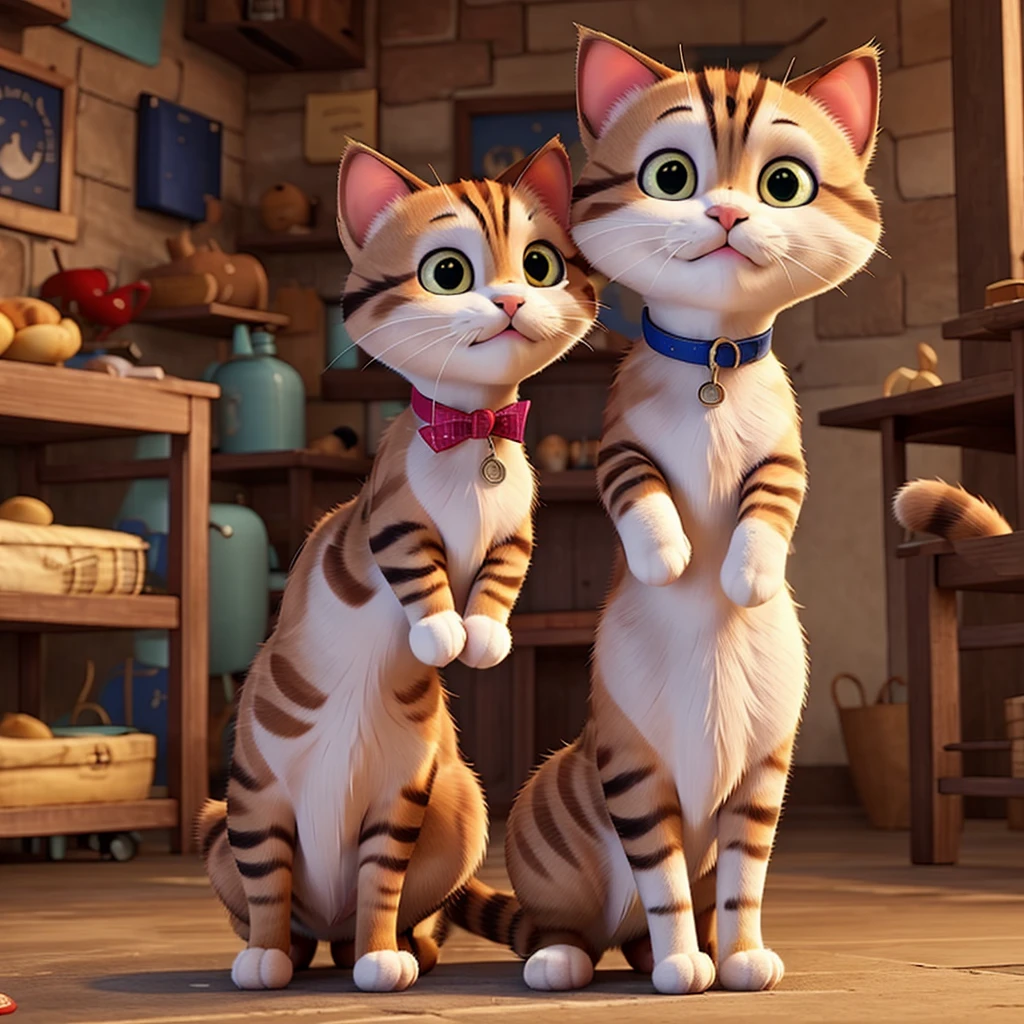cat in love