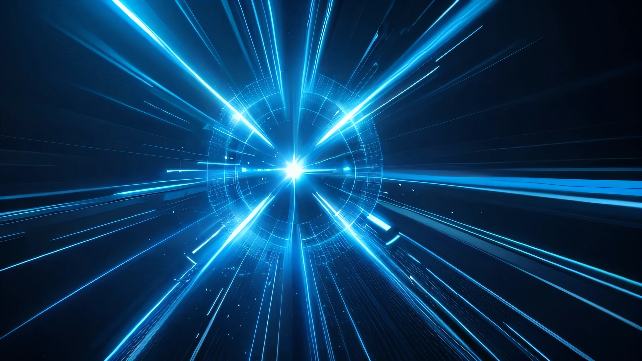 Blue light effect, Dynamic light effects,fractal