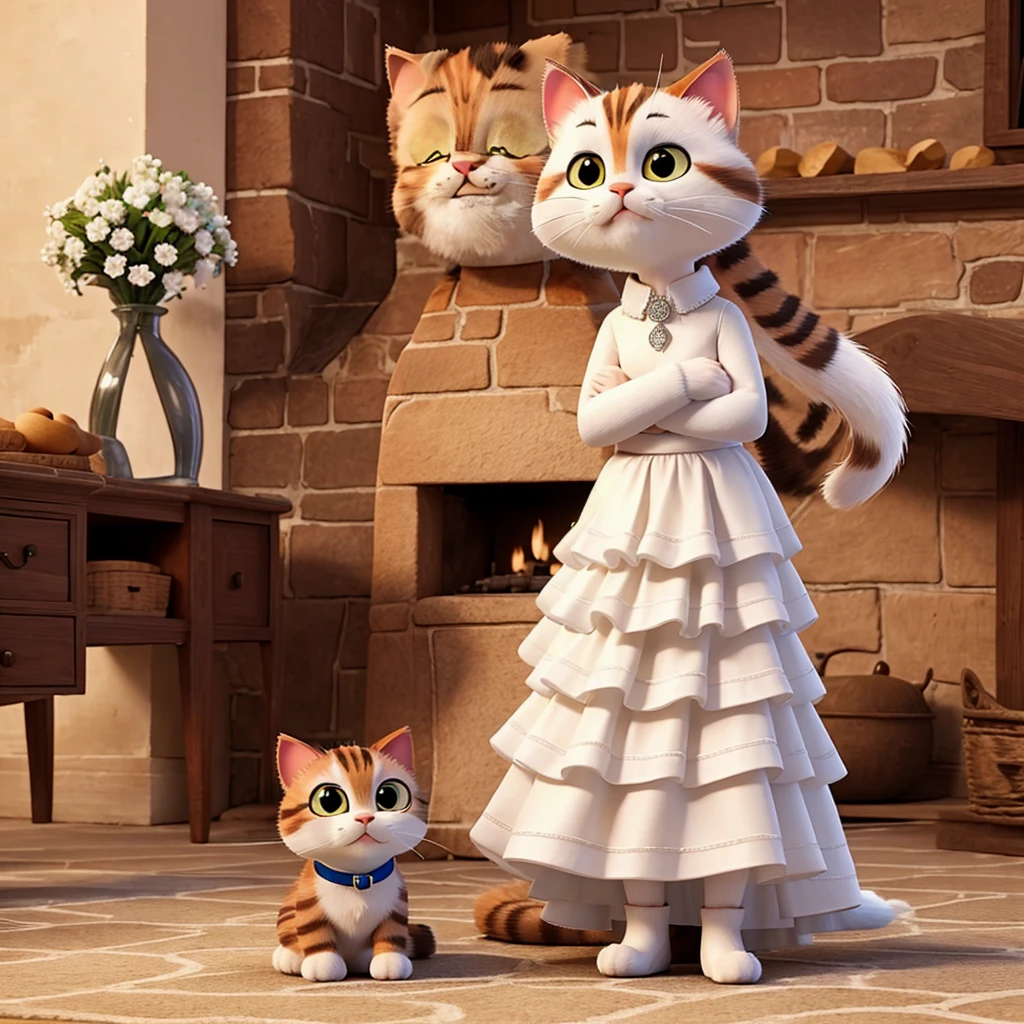Cat getting married