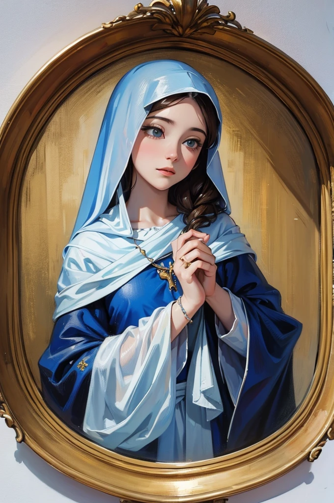 day of assumption of virgin mary painting style