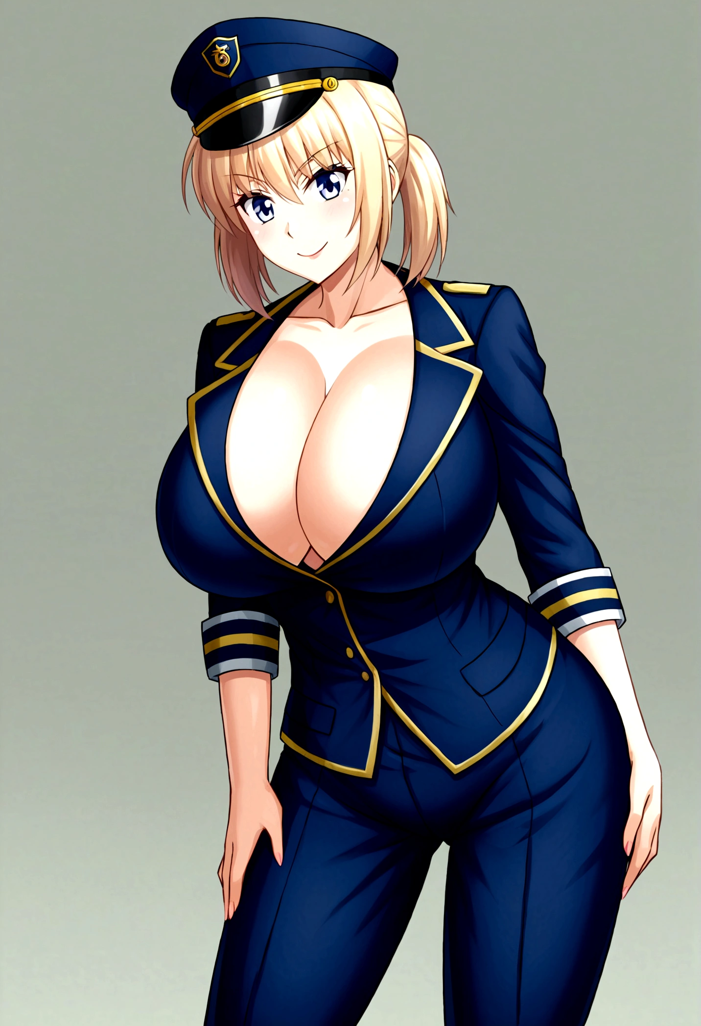 best quality Saber huge breasts German fascist officer