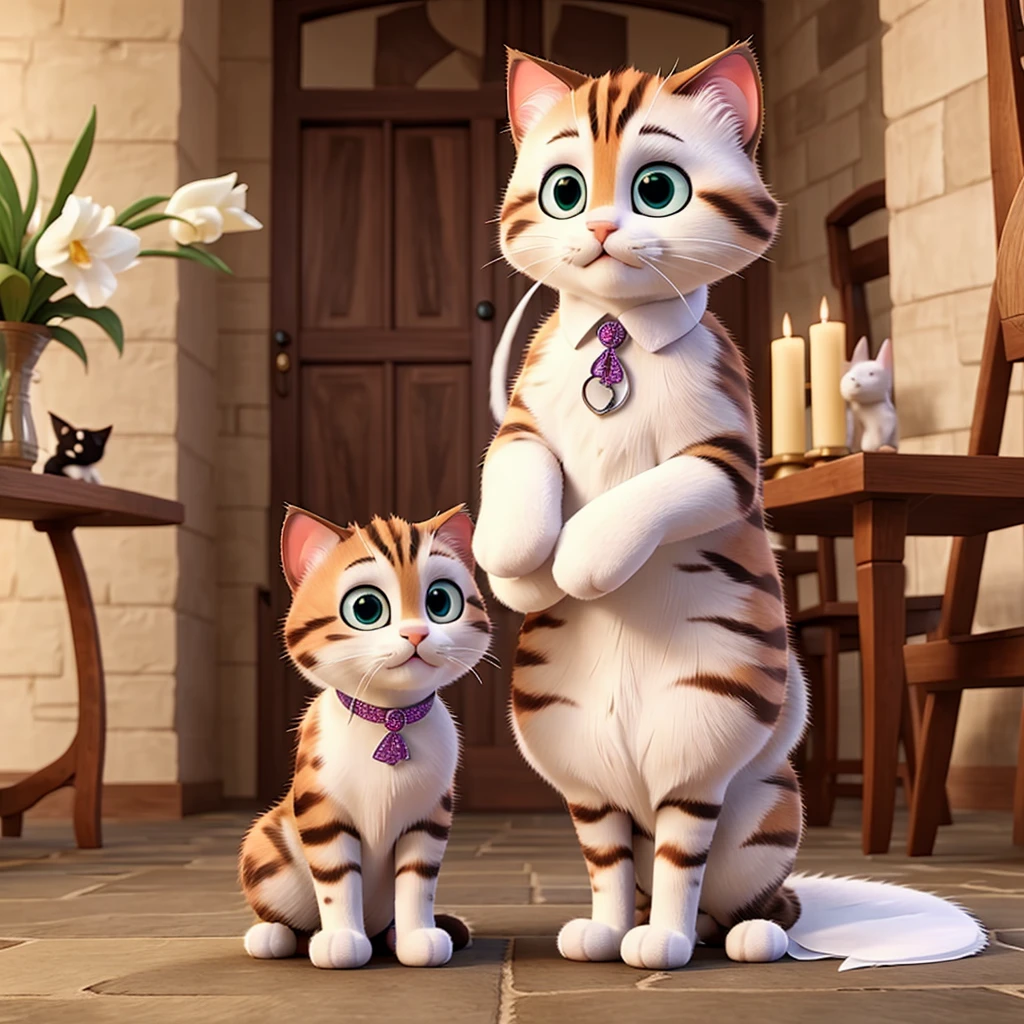 Cats getting married