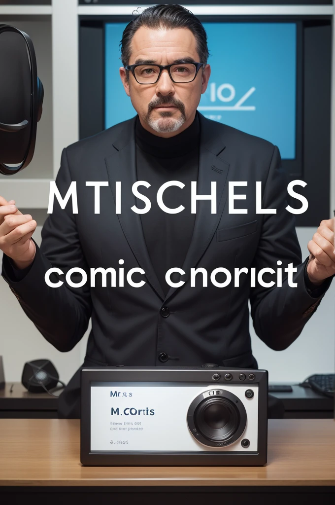 an image for my podcast channel named MR K dos Cortes 
