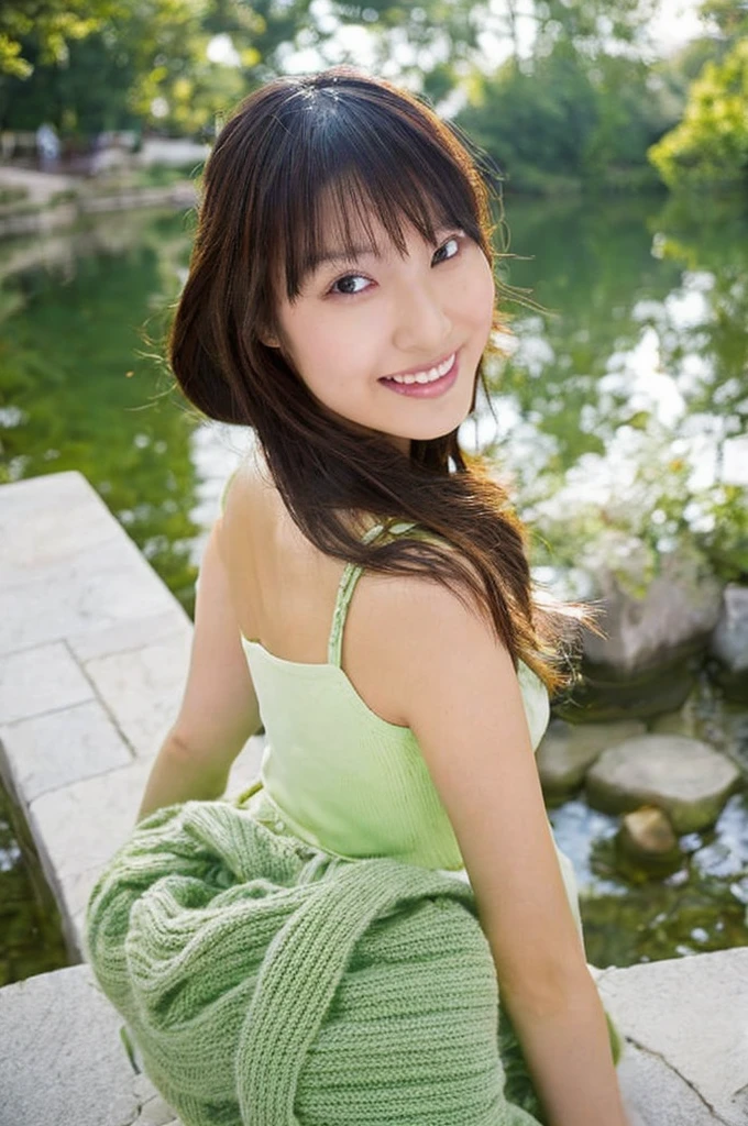 ((Highest quality)), ((masterpiece)), (detailed), Japanese,landscape,Beauty,cute,Upper Body