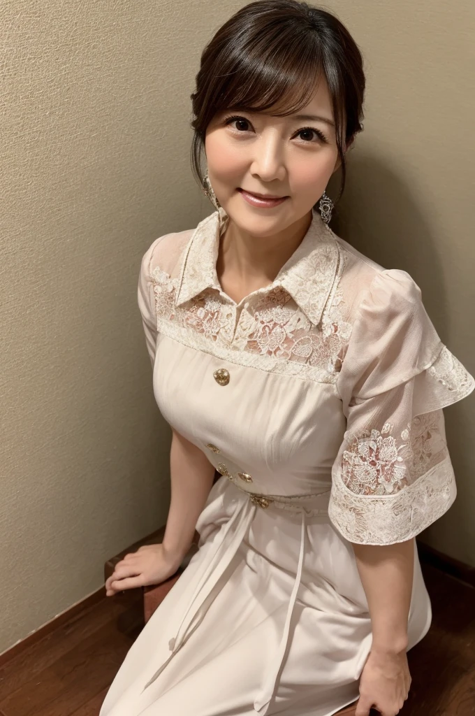 ((Highest quality)), ((masterpiece)), (detailed), Japanese,Mature Woman