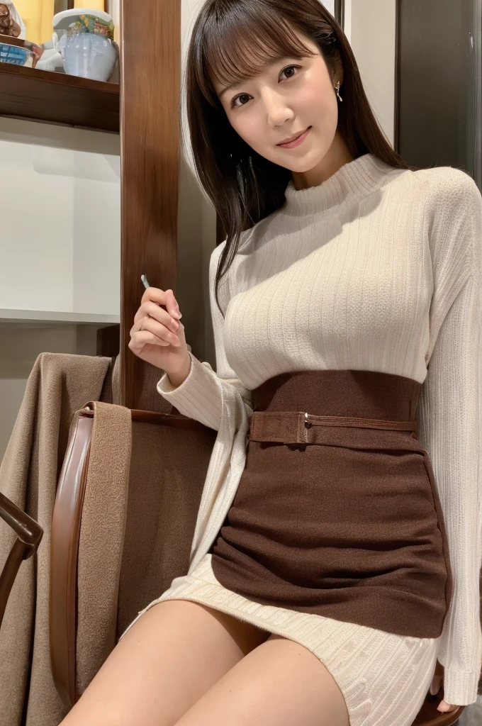 ((Highest quality)), ((masterpiece)), (detailed), Japanese,Mature Woman