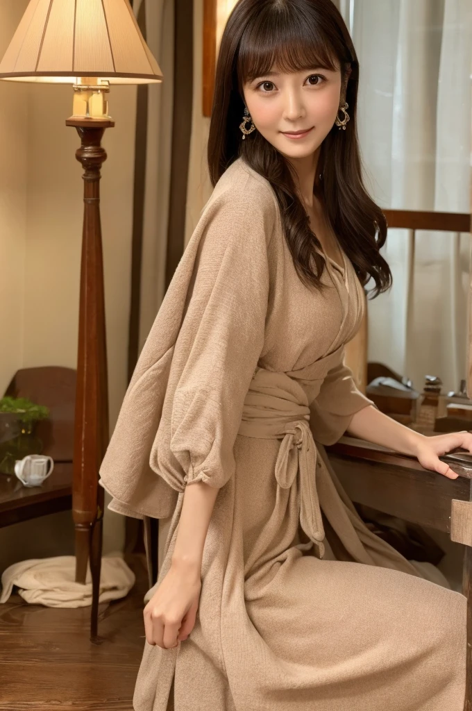 ((Highest quality)), ((masterpiece)), (detailed), Japanese,Mature Woman