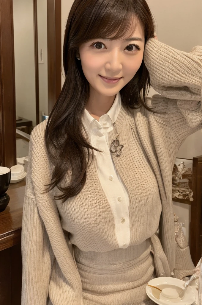 ((Highest quality)), ((masterpiece)), (detailed), Japanese,Mature Woman