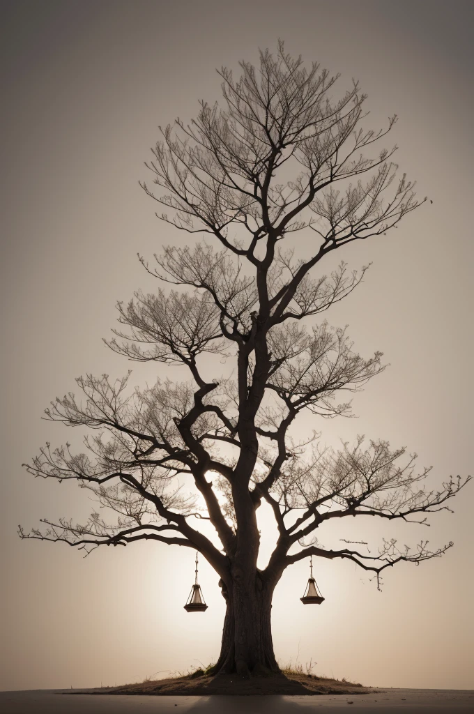 A tree with prominent branches, each branch representing a category of rights.