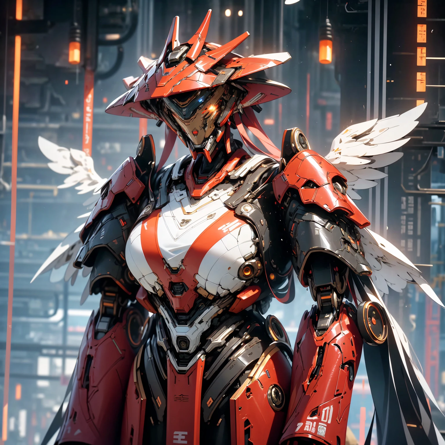 ((best qualityer)), ((work of art)), (highy detailed:1.3), 3d, comely, (cyber punk:1.2), in space, nebula, containment_missiles, (1Female lock:1.3), facing at viewer, Ablaze eyeballs, whole body, (flight, reaching down, dynamic, motion-blur: 1.4), (huge Mecha wings: 1.6), looking up, Ablaze_eyeballs, mecha, panorama, the bottom is the earth, nebula, space, particles, reality, hdr (high-range dynamics), ray tracing, nvidia RTX, super resolution, Irreal 5, underground dispersal, PBR Texturing, Post-processing, Anisotropic filtering, Depth of field, Maximum clarity and clarity, Multilayer textures, Albedo and Specular map, Surface shading, Accurate simulation of light-material interaction, Perfect proportion, octane rendering, Two-tone lighting, large aperture, Low ISO, White balance, rule of thirds, 8K CRU, Efficient Sub-Pixel, Subpixel Convolution, black and white colors