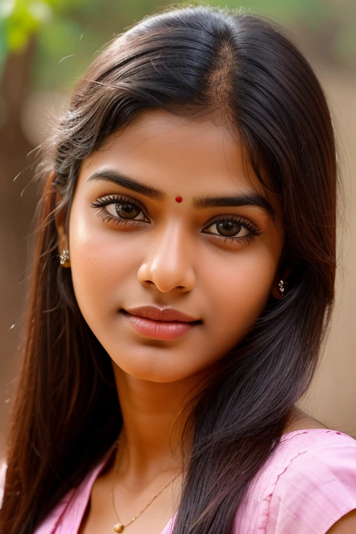Generate same face South Indian girl of previous generate image in realistic images 
