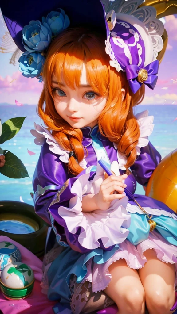 a close up of a woman with a purple and black costume, shadowbringers cinematic, 4 k detail fantasy, a beautiful fantasy empress, game cg, xianxia fantasy, xianxia hero, 2. 5 d cgi anime fantasy artwork, cinematic goddess close shot, ruan jia and artgerm, wow 4 k detail fantasy, hyperdetailed fantasy character