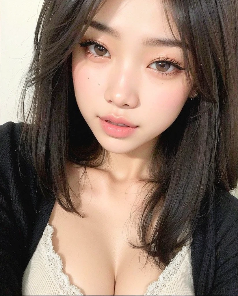 a close up of a woman with long hair wearing a black and white top, jennie blackpink, jossi do blackpink, Parque Roseanne do Blackpink, Retrato de Jossi de Blackpink, tzuyu from twice, Heonhwa Choe, Jaeyeon Nam, Parque Ji-min, Jinyoung Canela, sun yunjoo, Lalisa Manoban do Blackpink, Korean Idol