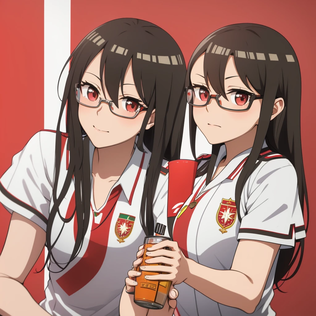 Ijiranaid, Nagatoro-san in the uniform of the Brazilian football club Internacional