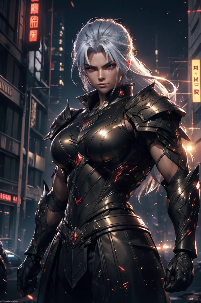 ((((1woman)))),A determined and ambitious bodybuilder warrior, pretty face, serious face, white hair, red eyes, perfect body, fit body, abdomen, big breasts, muscular, who fights to become the strongest,super high resolution, best quality, photo, 8k, (photorealistic: 1.2), cinematic lighting, abdominal muscles, masculine, dark, masterpiece, best quality, intricate details, night time, damaged city thats on fire, 3D light, HD, detailed face, depth of field, soft lighting, tone mapped, highly detailed, concept art, smooth, sharp focus, dramatic lighting, highly detailed art, cinematic, 8K, amazing shadows (highly detailed background: 1.2), super hero, long dark messy hair, shirtless, bulletproof, bullets rickashaying off him, hairy, super stong, bullets flying, ready to fight, fighting pose, glowing blue lights on his wrist bans, outside, rickasha, yellow glowing eyes, time traveler,Beautiful viking woman, red hair extremely sexy clothes, muscular body, large breasts
