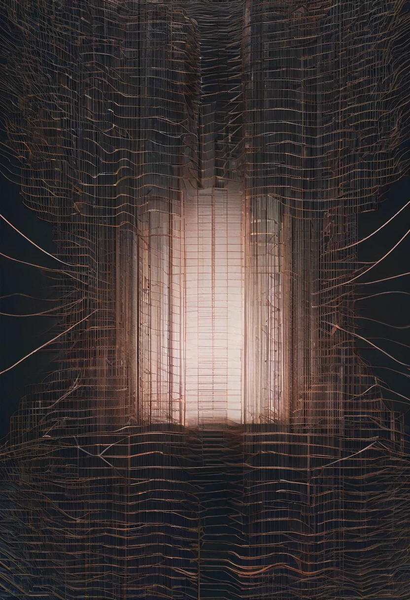 darkwave山 , Minimum, dark, design, No text, Aesthetic, Wire