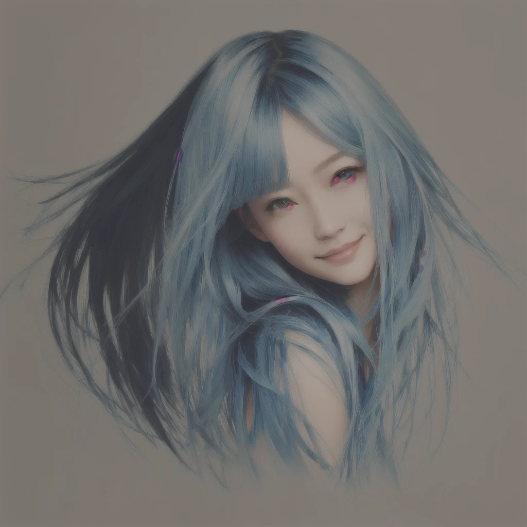 There is a digital painting of a woman in a dress., James Jeanとウロップ, James Jean、Yoji Shinkawa, James Jean・アートwork, James Jean・アート, Highly detailed official artwork, Beautiful artwork illustration, Casciato, Tsutomu Nihei Art, James Jean Soft Light 4K, James Jean Soft Light 4K, Official artwork smile fun View here Smile