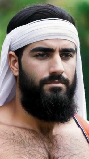 make a beautiful image of the Judaean men with focus on the face