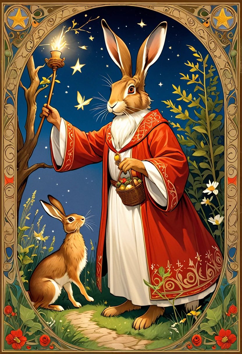 Hare, magical, folklore, fantasy, Gods, Kings, wizards 
