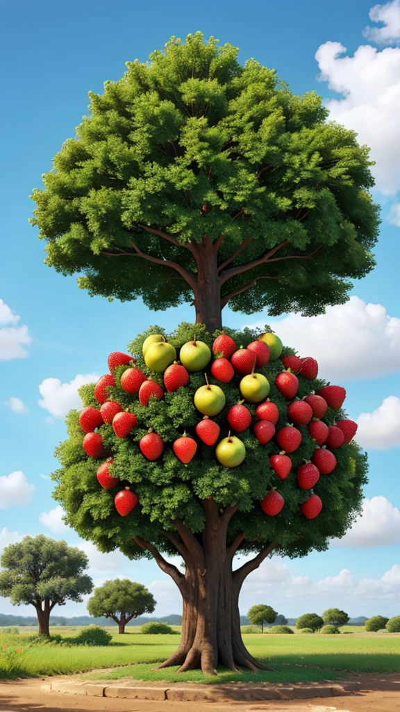 The tree and its fruit