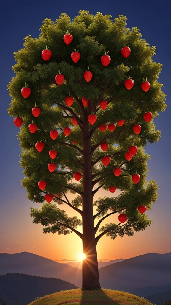 beautiful tree, full of fruit