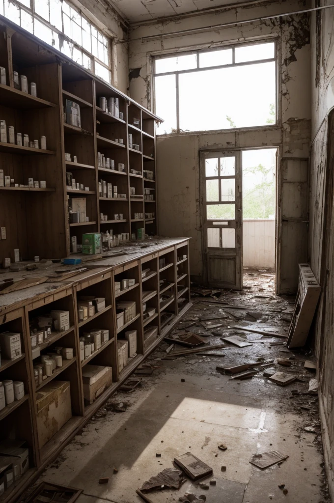 Abandoned pharmacy