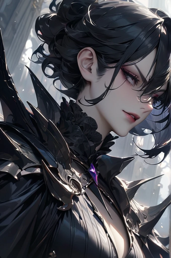 ((Best quality)), ((masterpiece)), (detailed), A beautiful villain